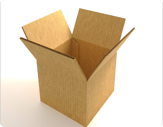 Гофрокороб 4-клапанный